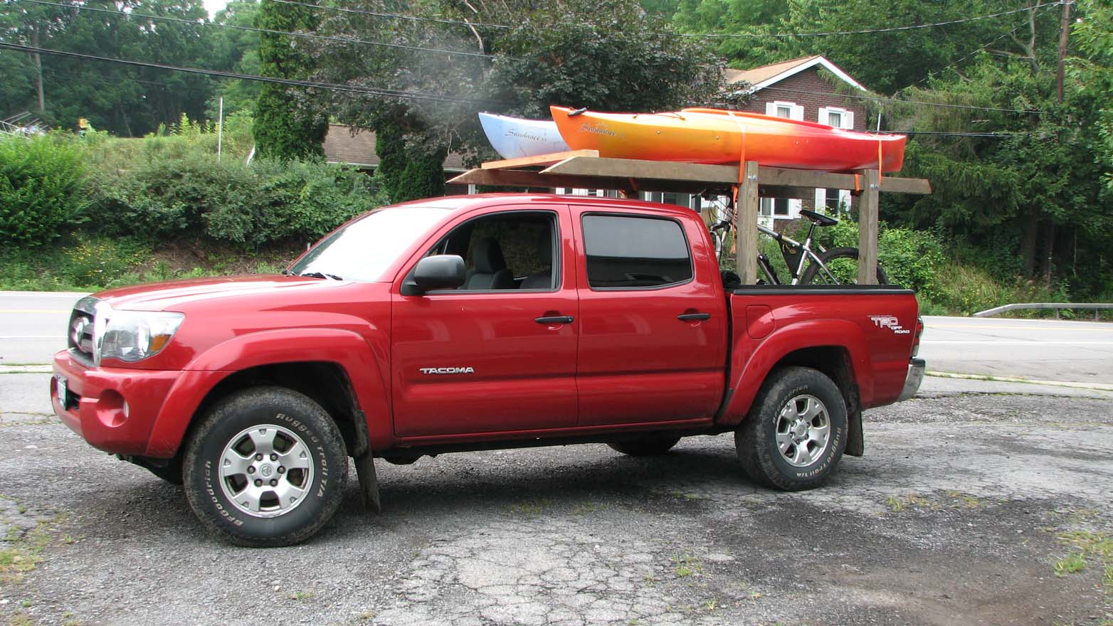 Toyota Tacoma Kayak Racks for Trucks